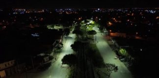 MÁS SEGURIDAD URBANA: EN VILLA SAN ANTONIO SE INSTALARON LUCES LED