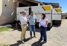 CACHI: SE VERIFICÓ LA INSTALACIÓN DE GRUPOS ELECTRÓGENOS