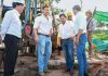 SÁENZ SUPERVISÓ EL AVANCE DE UN NUEVO POZO DE AGUA QUE REFORZARÁ EL SISTEMA DE TARTAGAL