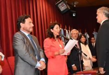 SÁENZ PARTICIPÓ DEL JURAMENTO DE LOS NUEVOS JUECES DE LA CORTE DE JUSTICIA