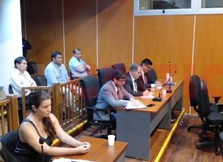 ERNESTO “KILA” GONZA Y ROGELIO GUAYMÁS FUERON CONDENADOS A CINCO AÑOS DE PRISIÓN EFECTIVA Y FUERON TRASLADADOS AL PENAL AL TÉRMINO DE LA AUDIENCIA