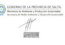 LA NACIÓN PUBLICÓ EL PERMISO DENUNCIADO COMO FALSO DEL CASAMIENTO DE LOS CHETOS EN LA QUEBRADA DE LAS CONCHAS QUE LLEVA LA FIRMA DE ALEJANDRO ALDAZÁBAL