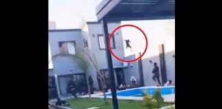 LOMAS DE ZAMORA: CINEMATOGRÁFICO ALLANAMIENTO A LOS TIROS EN UNA QUINTA DE DELINCUENTES EN MEDIO DE UNA POOL PARTY