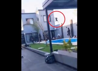 LOMAS DE ZAMORA: CINEMATOGRÁFICO ALLANAMIENTO A LOS TIROS EN UNA QUINTA DE DELINCUENTES EN MEDIO DE UNA POOL PARTY