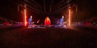 CON LA PRESENCIA VIRTUAL DE GUSTAVO CERATI, SODA STEREO DEBUTÓ CON ‘ECOS’