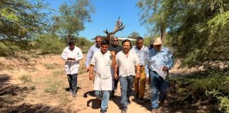 SÁENZ SUPERVISÓ EL OPERATIVO INTEGRAL DE ASISTENCIA AÉREA, TERRESTRE Y FLUVIAL POR LA CRECIDA DEL RÍO BERMEJO