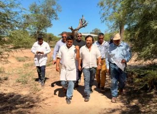 SÁENZ SUPERVISÓ EL OPERATIVO INTEGRAL DE ASISTENCIA AÉREA, TERRESTRE Y FLUVIAL POR LA CRECIDA DEL RÍO BERMEJO