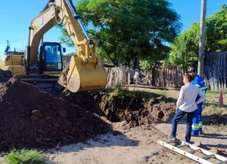INICIÓ LA OBRA DE REPARACIÓN DEL ACUEDUCTO YACUY