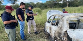 ROSARIO DE LA FRONTERA: ENCERRONA, TIROTEO Y UN AUTOMÓVIL INCINERADO
