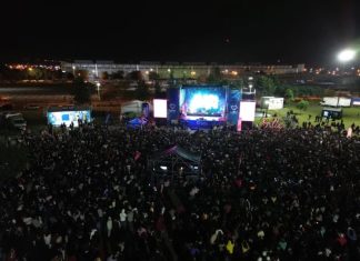 UNA MULTITUD DE PERSONAS COLMÓ EL FESTIVAL EN HOMENAJE AL CHANGO NIETO