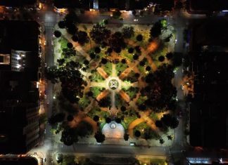 LA PLAZA GÜEMES YA LUCE SU NUEVA LUMINARIA LED