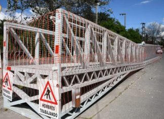 HABRÁ UN CORTE POR 30 DÍAS EN AV. YRIGOYEN POR LA INSTALACIÓN DE UN PUENTE PEATONAL