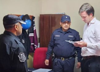 SUPERVISAN EL SERVICIO POLICIAL EN LA ZONA NORTE