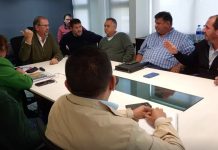 EL JEFE DE GABINETE, SERGIO CAMACHO, TRABAJA TEMAS REGIONALES CON INTENDENTES DEL VALLE DE LERMA