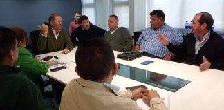 EL JEFE DE GABINETE, SERGIO CAMACHO, TRABAJA TEMAS REGIONALES CON INTENDENTES DEL VALLE DE LERMA