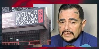 LE ALLANARON EL ESTUDIO JURÍDICO AL ABOGADO SANTIGO PEDROZA