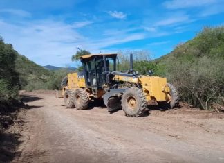 VIALIDAD REALIZA TAREAS PARA OPTIMIZAR EL ESTADO DE LA RUTA PROVINCIAL 6
