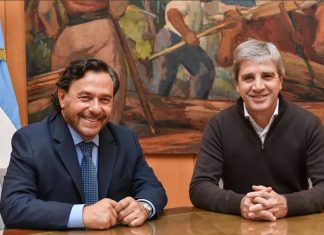 SÁENZ PLANTEÓ A CAPUTO LA REGULARIZACIÓN DE FONDOS PARA OBRAS CLAVE Y GARANTÍAS EN EL ABASTECIMIENTO DE GAS
