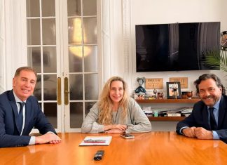 SÁENZ SE REUNIÓ CON KARINA MILEI PARA AVANZAR EN UNA AGENDA DE TRABAJO CONJUNTA ENTRE PROVINCIA Y NACIÓN