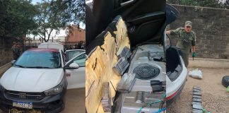 “ME HAS HECHO PERDER TODO, ME VAN A METER PRESO”: CONDENAN A UN POLICÍA SALTEÑO POR COORDINAR CON SU HIJO UN TRANSPORTE DE 12 KILOS DE COCAÍNA