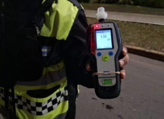 CONTROLES DE TRÁNSITO: 17 VEHÍCULOS RETENIDOS POR POSITIVO EN ALCOHOL Y DROGAS