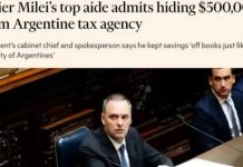 LAS MENTIRAS Y LOS PAPELONES DE ADORNI LLEGARON AL FINANCIAL TIMES