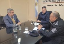 EL INTENDENTE SACCA PIDIÓ MEDIDAS URGENTES POR LA INSEGURIDAD EN EL GALPÓN