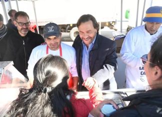 SÁENZ ACOMPAÑÓ A VECINOS Y PRODUCTORES EN LA FERIA DE LA CARNE Y ANUNCIÓ QUE SE TRABAJARÁ PARA REPLICARLA EN LA PROVINCIA