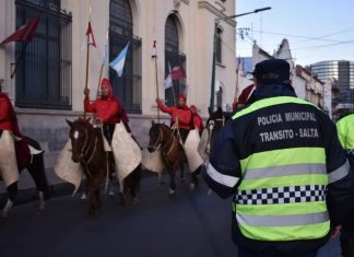 POR LOS ACTOS EN HOMENAJE AL GRAL. GÜEMES, TRÁNSITO PREPARA UN OPERATIVO ESPECIAL