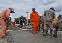 NUEVO PUENTE SOBRE EL RÍO VAQUEROS: INICIA LA CONSTRUCCIÓN DE LA ROTONDA Y SE HABILITAN DESVÍOS EN LA RUTA 9