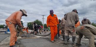 NUEVO PUENTE SOBRE EL RÍO VAQUEROS: INICIA LA CONSTRUCCIÓN DE LA ROTONDA Y SE HABILITAN DESVÍOS EN LA RUTA 9