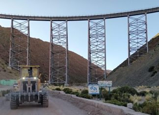 VIALIDAD NACIONAL TRABAJA EN LA PUNA SALTEÑA