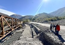 VIALIDAD NACIONAL AVANZA EN LA RECONSTRUCCIÓN DE GAVIONES Y DEFENSAS EN RUTA NACIONAL 51