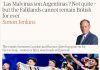 LA BANDERA POR MALVINAS EN EL MUNDIAL LOGRÓ REABRIR LA DISCUSIÓN DIPLOMÁTICA Y GENERÓ UNA NOTA EDITORIAL DEL DIARIO THE GUARDIAN