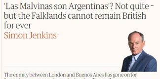 LA BANDERA POR MALVINAS EN EL MUNDIAL LOGRÓ REABRIR LA DISCUSIÓN DIPLOMÁTICA Y GENERÓ UNA NOTA EDITORIAL DEL DIARIO THE GUARDIAN