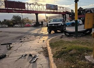 OTRO IRRESPONSABLE PROVOCÓ UN VIOLENTO SINIESTRO EN LA FATÍDICA AVENIDA PARAGUAY