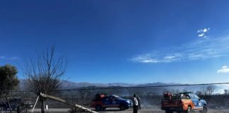 LA MUNICIPALIDAD TRABAJA INTENSAMENTE PARA SOFOCAR UN INCENDIO EN SAN LUIS