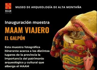 EL MAAM VIAJERO LLEGA A EL GALPÓN CON UNA MUESTRA SOBRE LA COLECCIÓN LLULLAILLACO