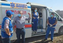 EL MINISTRO MANGIONE SUPERVISÓ EL OPERATIVO SANITARIO DEL SAMEC POR LOS INCENDIOS EN LA CIRCUNVALACIÓN OESTE