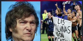 “NO HAY QUE CAER EN SLOGANS POPULISTAS Y BERRETAS”: LA CRITICA DE MILEI CONTRA LA SCALONETA POR LA BANDERA DE MALVINAS