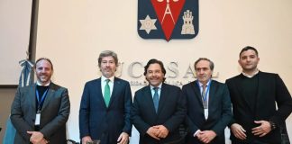 SÁENZ Y EL MINISTRO MAHIQUES FIRMARON CONVENIOS PARA FORTALECER LA JUSTICIA