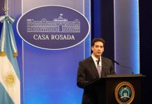 EL NUEVO VOCERO CONFIRMÓ QUE ADORNI MANTIENE LA CUSTODIA Y TIENE UN PUESTO FIJO DE GENDARMERÍA