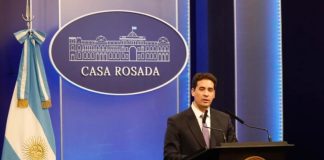 EL NUEVO VOCERO CONFIRMÓ QUE ADORNI MANTIENE LA CUSTODIA Y TIENE UN PUESTO FIJO DE GENDARMERÍA