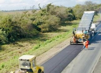 AVANZAN LAS OBRAS DE RECUPERACIÓN Y SEGURIDAD VIAL EN LA RUTA NACIONAL N° 9/34