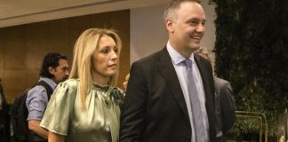 TRAS EL ESCÁNDALO DE ADORNI, BETTINA ANGELETTI REAPARECIÓ EN UN EVENTO EMPRESARIAL