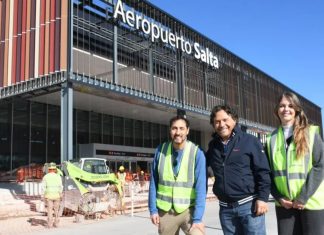 SÁENZ: “LA AMPLIACIÓN DEL AEROPUERTO DE SALTA ES LA OBRA AEROPORTUARIA MÁS IMPORTANTE DEL PAÍS DESPUÉS DE EZEIZA Y AEROPARQUE”