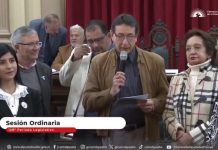EMOTIVO HOMENAJE EN LA LEGISLATURA PROVINCIAL EN SUS BODAS DE PLATA DEL GRUPO LITERARIO GARABATO, DE EL GALPON