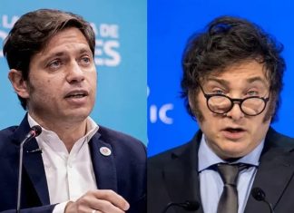LA NUEVA ENCUESTA DE GIACCOBE & ASOCIADOS MUESTRA AUMENTO EN LA IMAGEN NEGATIVA DE MILEI Y CRECIMIENTO EN LA POSITIVA DE KICILLOF