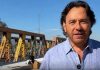 PUENTES SOBRE EL RÍO VAQUEROS Y CIRCUNVALACIÓN: SÁENZ SUPERVISÓ LA OBRA QUE AVANZA CON ASISTENCIA FINANCIERA PROVINCIAL
