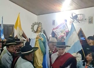 AGOSTO COMENZÓ COMO LO ESPERA EL TUNAL: JUNTO A SU VIRGEN